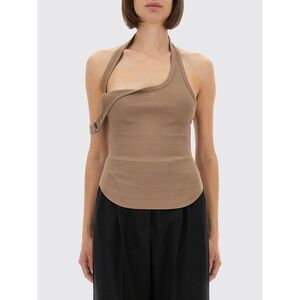 Courreges Top Woman Beige